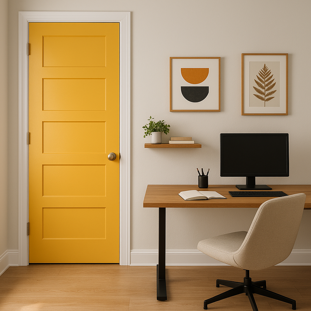 Benjamin Moore Yellow (2155-30): A Warm, Radiant Hue for Versatile Interiors.