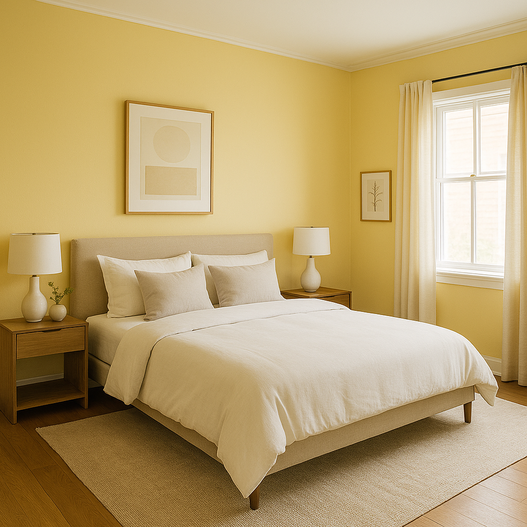 Benjamin Moore Yellow (346): A Cheerful Burst of Sunshine for Your Space.