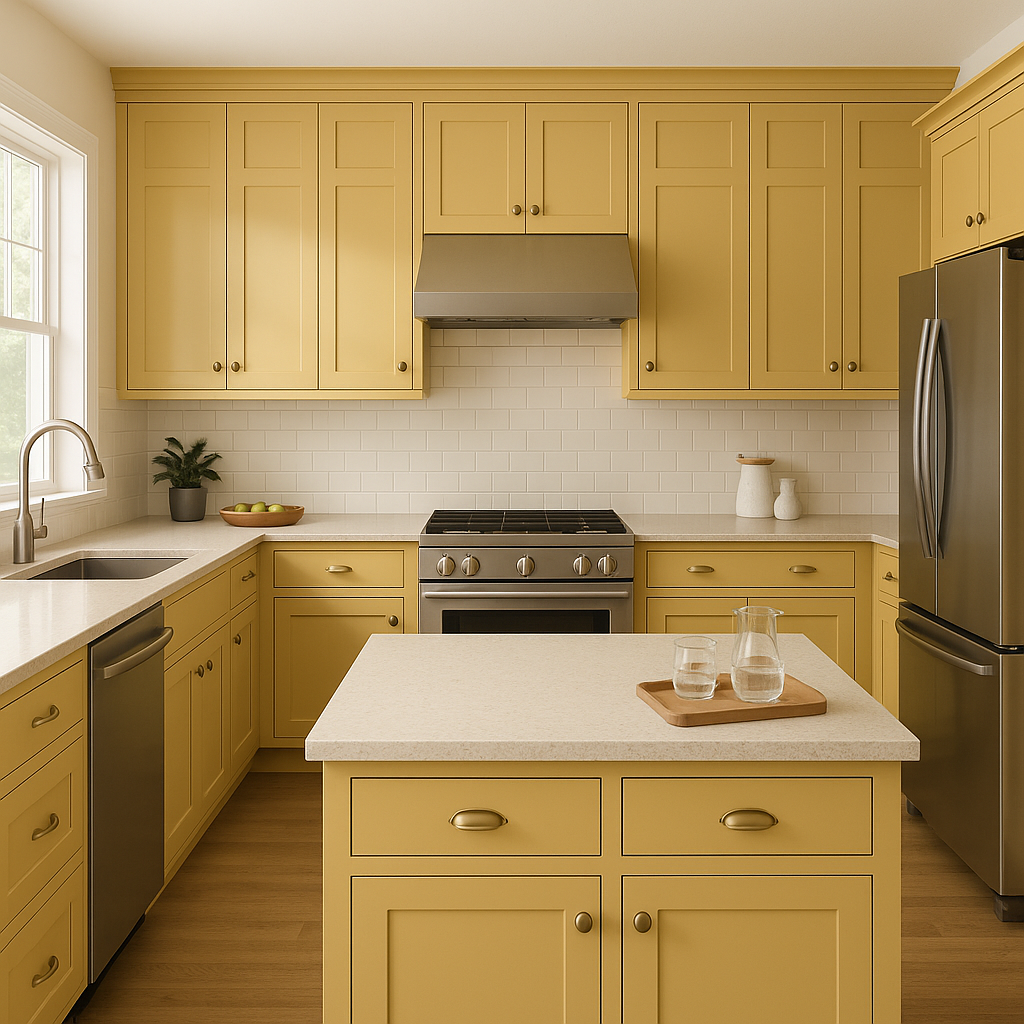 Benjamin Moore Yellowstone (202): A Timeless Burst of Sunshine.