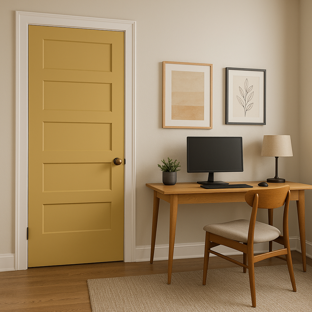 Benjamin Moore York (2154-40): A Timeless Warm Neutral.