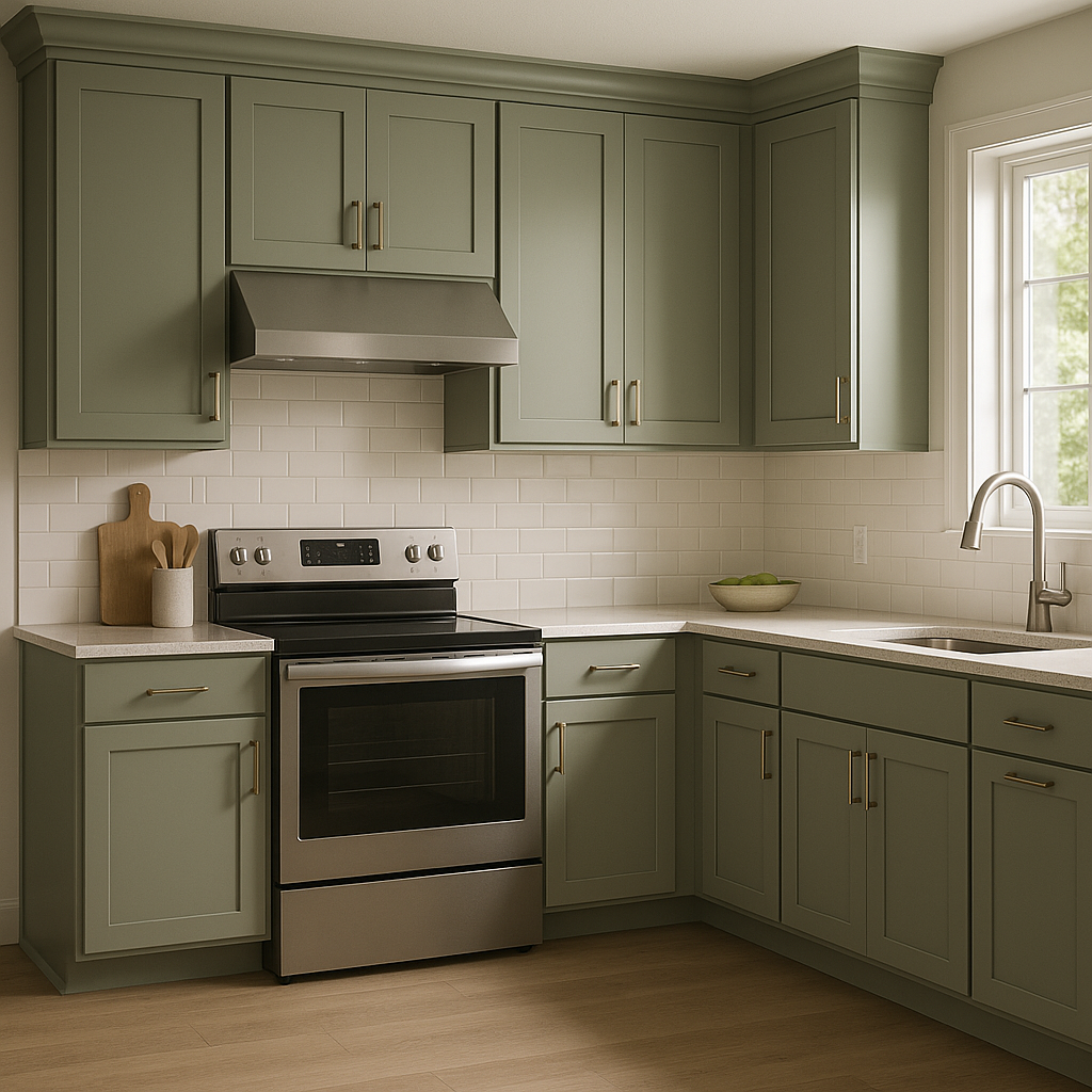 Sherwin-Williams Acacia Haze SW 9132: A Serene Green-Gray Masterpiece.