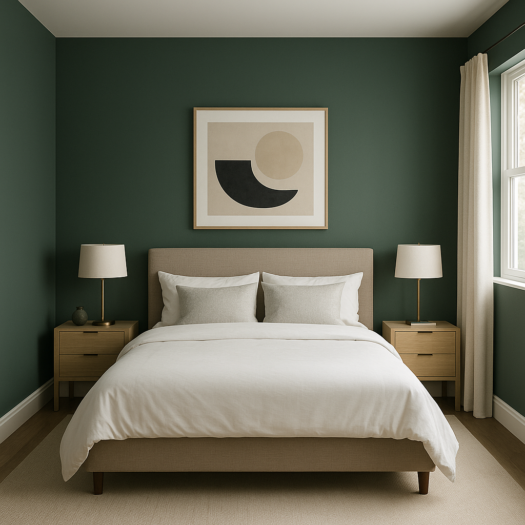 Sherwin-Williams Billiard Green (0016): A Timeless, Moody Green.