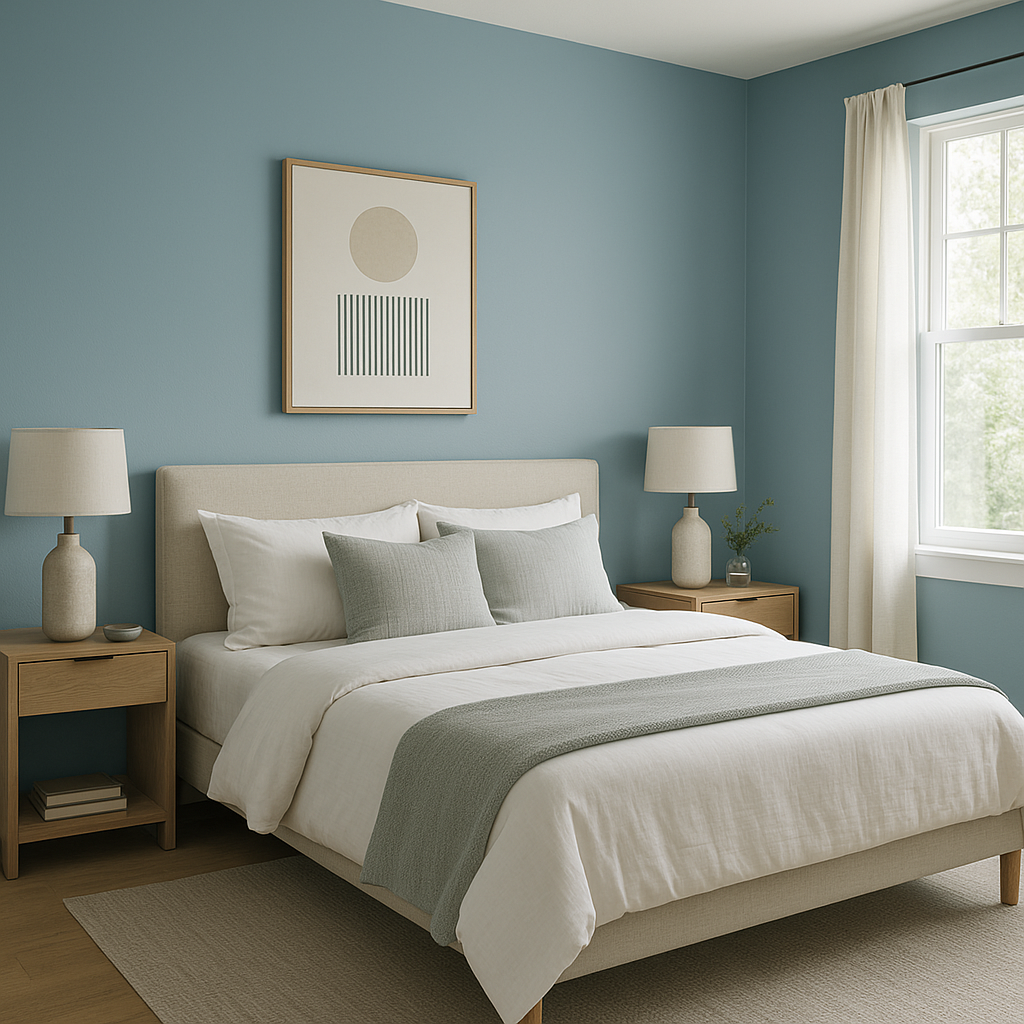 Sherwin-Williams Blithe Blue (SW 9052): A Serene and Versatile Hue.