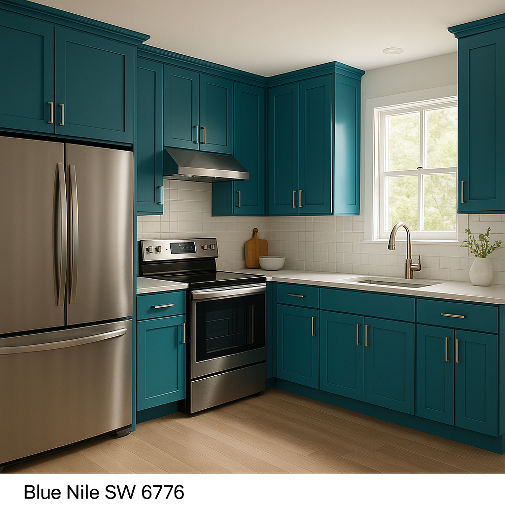 Sherwin-Williams Blue Nile SW 6776: A Sophisticated and Timeless Hue.