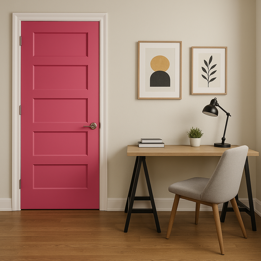 Sherwin-Williams Exuberant Pink (SW 6840): A Bold and Playful Statement Color.