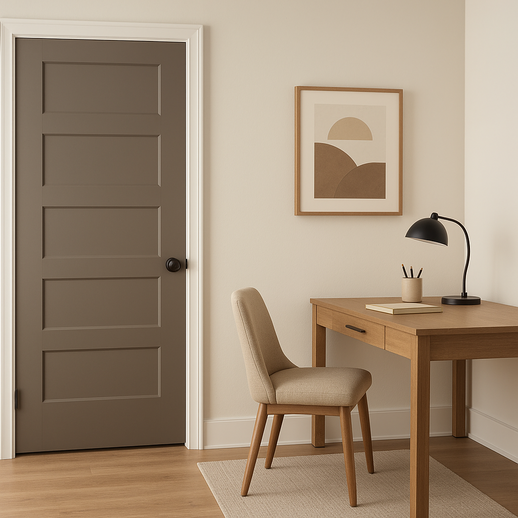 Sherwin-Williams Garret Gray (SW 6075): A Timeless Neutral with Subtle Sophistication.