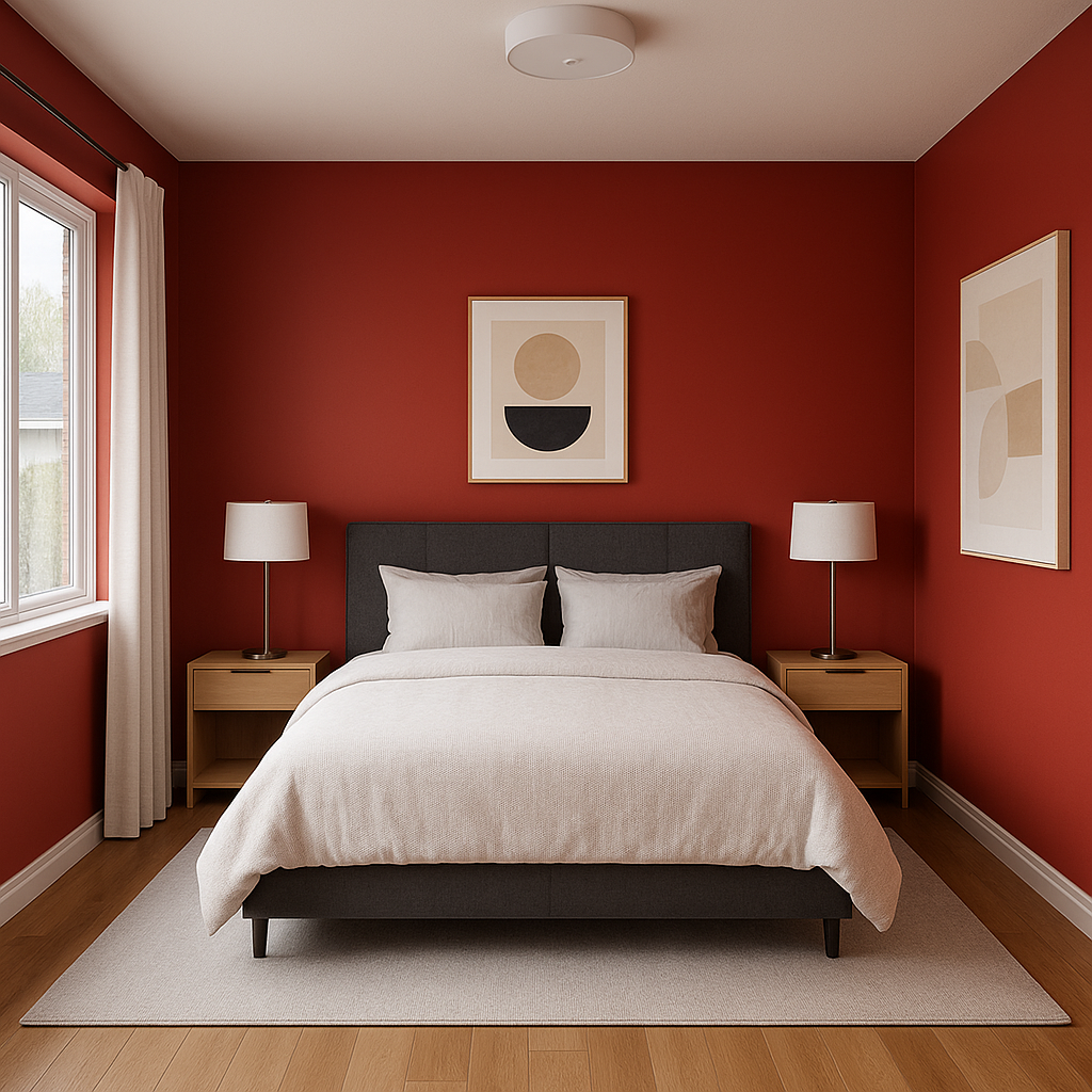 Sherwin-Williams Heartthrob (SW 6866): A Bold and Passionate Red.