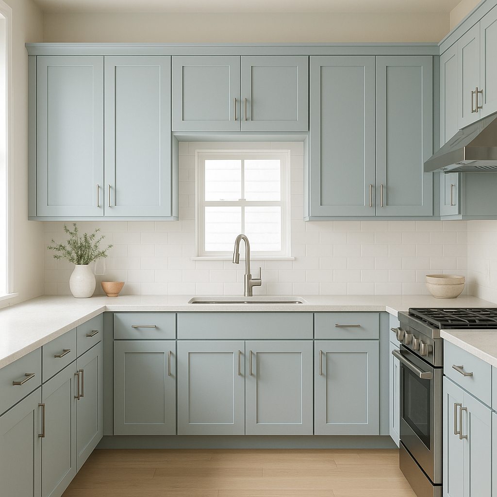 Sherwin-Williams Iceberg (SW 6798): A Cool and Refreshing Hue.