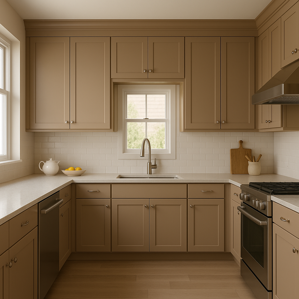 Sherwin-Williams Lanyard (SW 7680): A Warm and Welcoming Neutral.