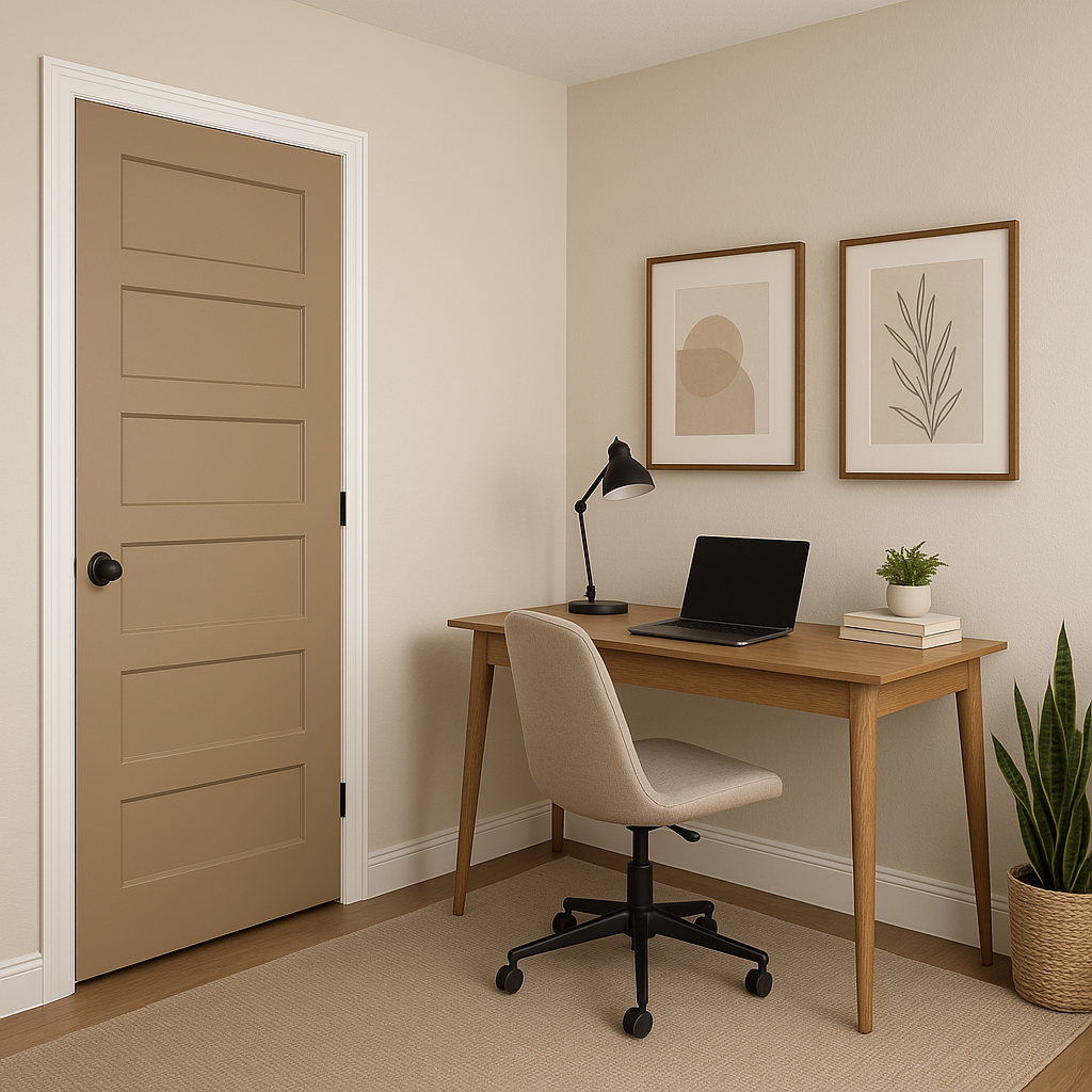 Sherwin-Williams Lanyard (SW 7680): A Warm and Welcoming Neutral.
