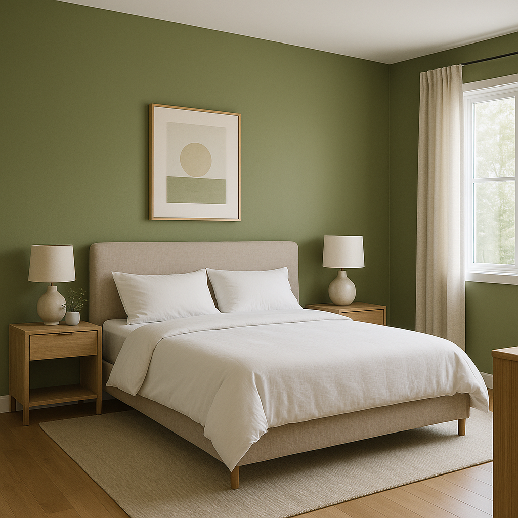 Sherwin-Williams Leapfrog (SW 6431): A Vibrant Green Full of Charm and Versatility.