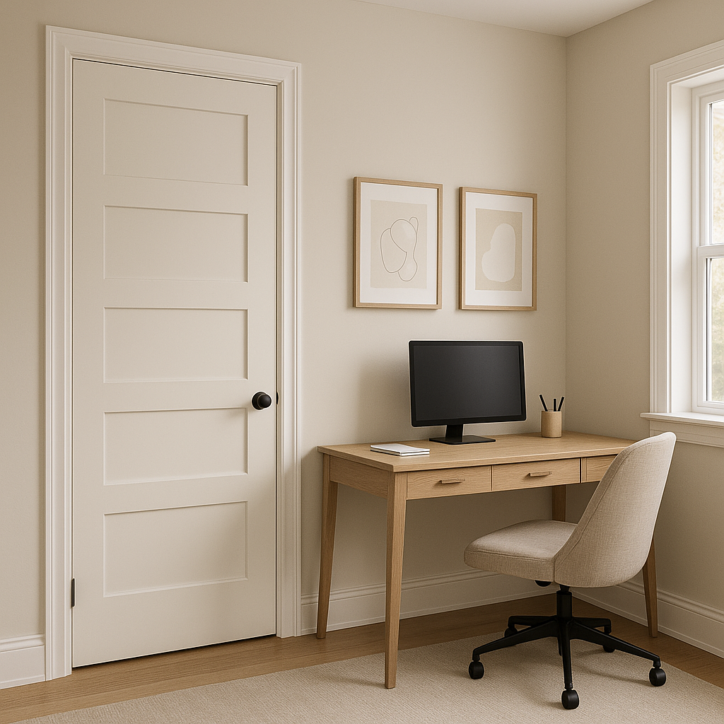 Sherwin-Williams Original White (SW 7077): A Timeless Neutral for Every Space.