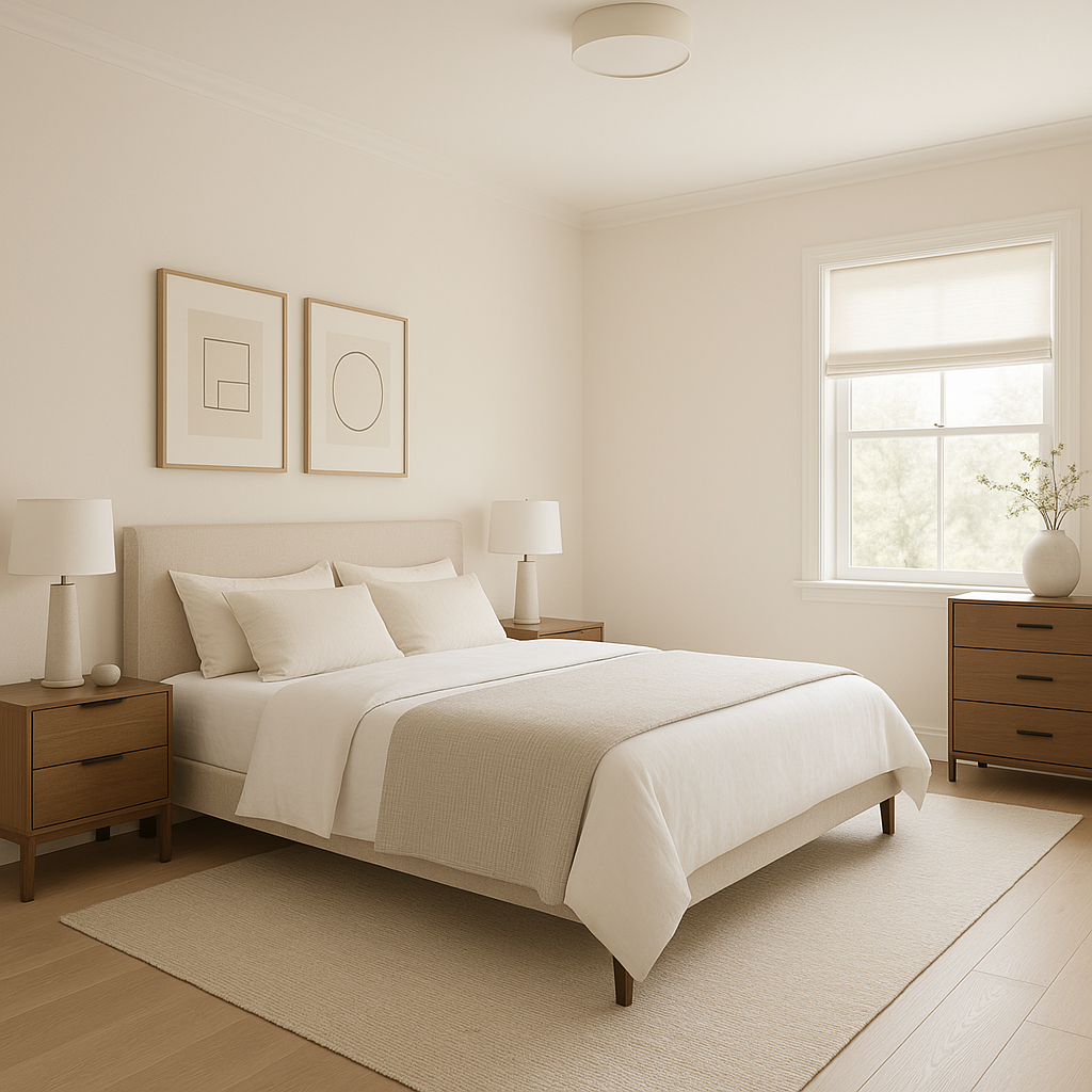 Sherwin-Williams Original White (SW 7077): A Timeless Neutral for Every Space.