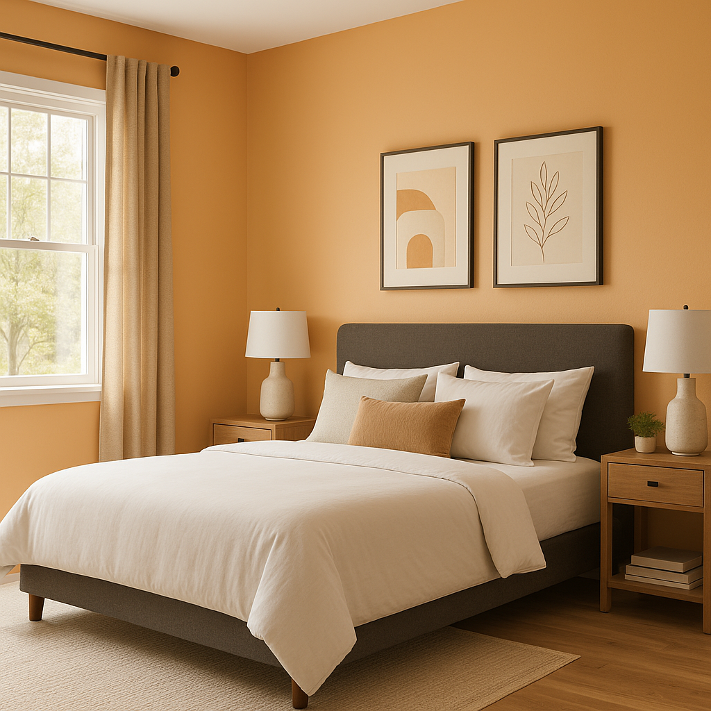 Sherwin-Williams Papaya (SW 6661): A Warm, Inviting Hue for Any Space.