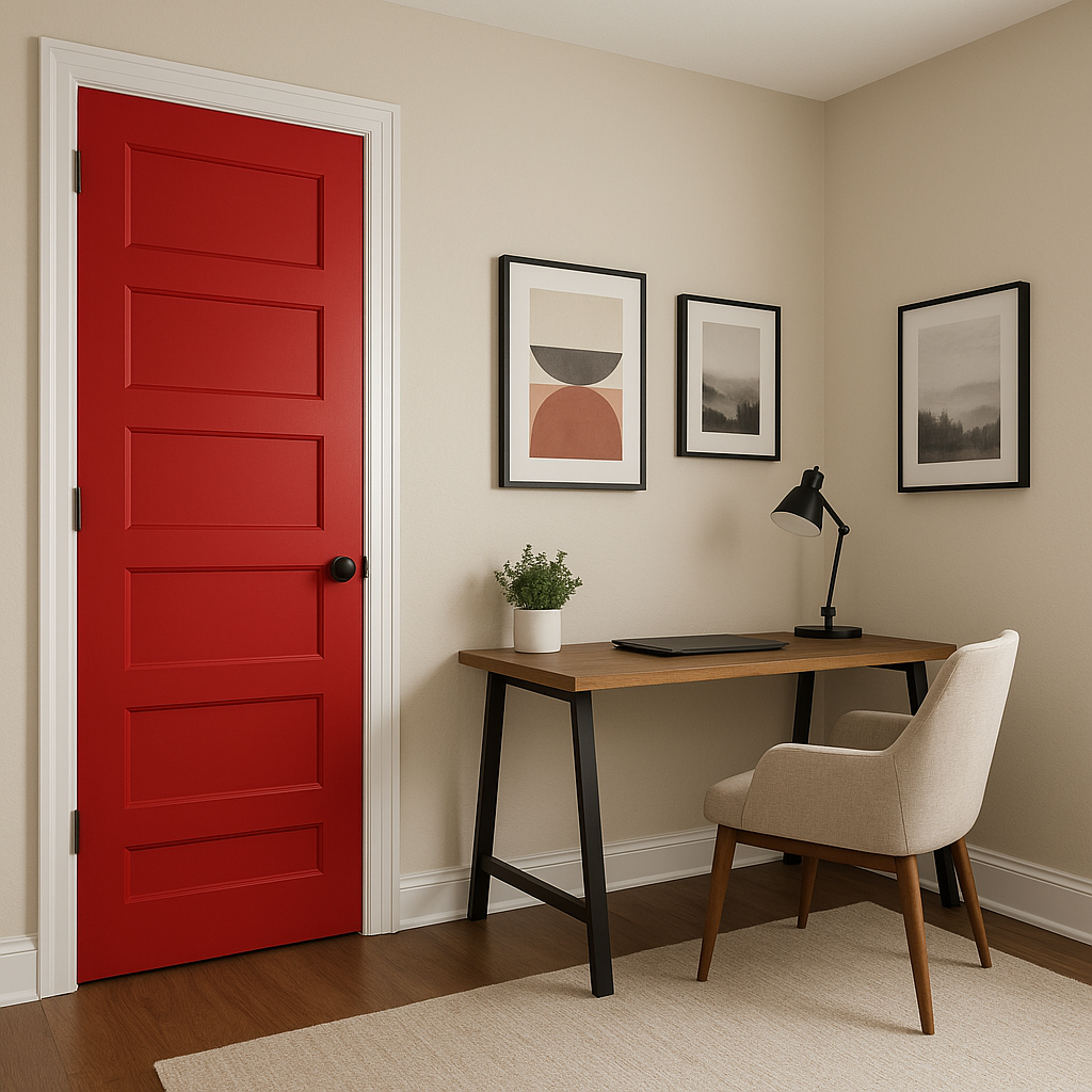 Sherwin-Williams Real Red 6868: A Bold and Vibrant Hue for Dynamic Spaces.