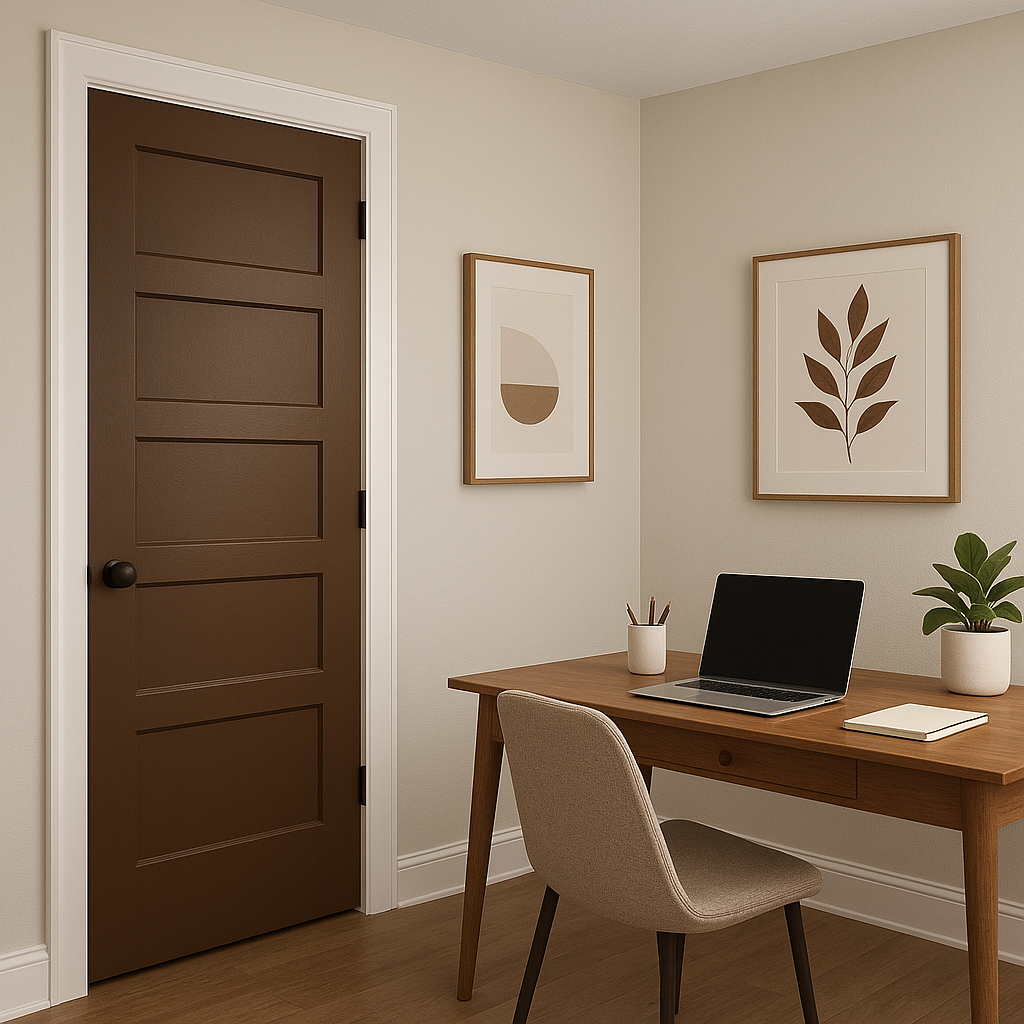 Sherwin-Williams Rookwood Medium Brown (SW 2807): A Timeless Neutral with Warm Undertones.