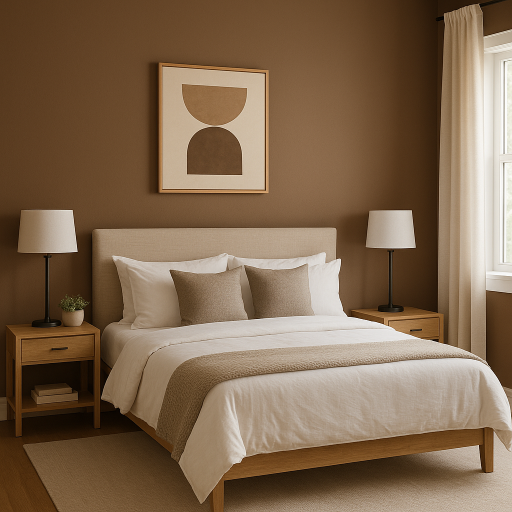 Sherwin-Williams Rookwood Medium Brown (SW 2807): A Timeless Neutral with Warm Undertones.