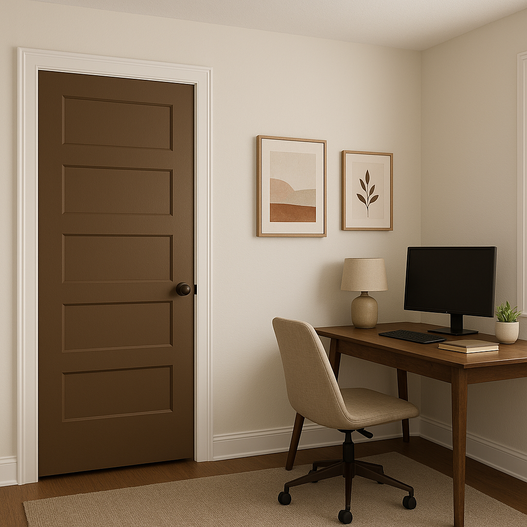 Sherwin-Williams Saddle Up (SW 9099): A Timeless and Versatile Neutral.