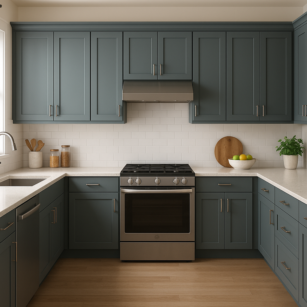 Sherwin-Williams Slate Tile (SW 7624): A Sophisticated and Timeless Charcoal Gray.
