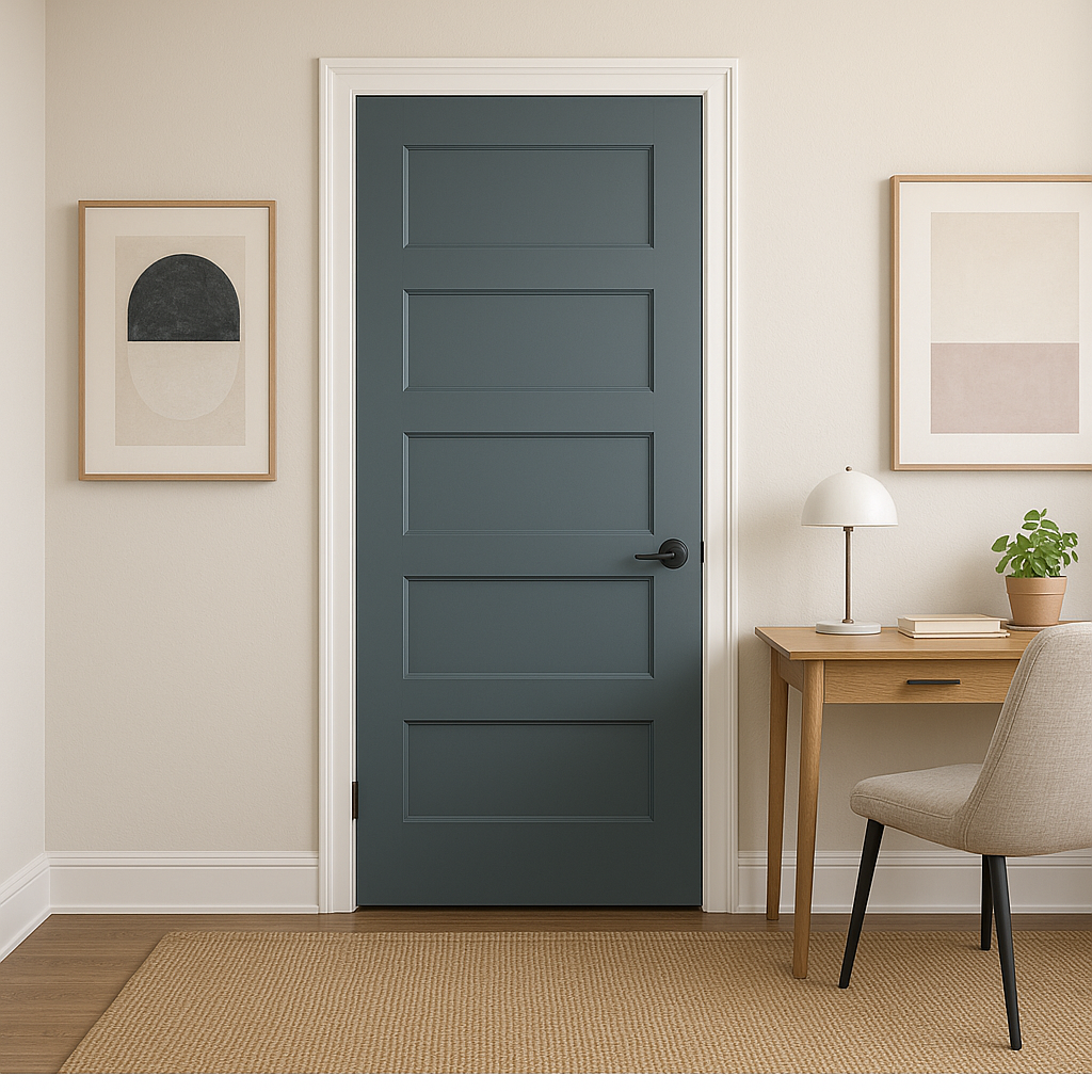 Sherwin-Williams Slate Tile (SW 7624): A Sophisticated and Timeless Charcoal Gray.