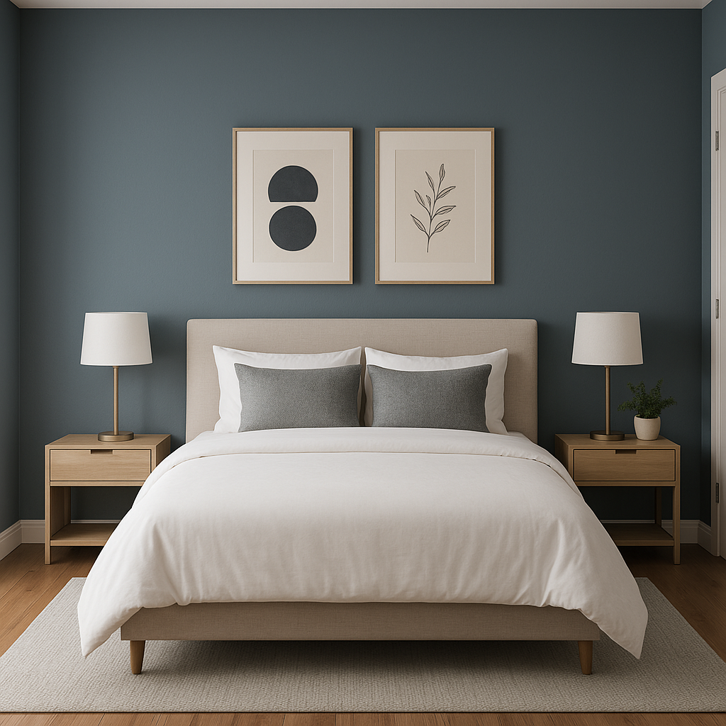 Sherwin-Williams Slate Tile (SW 7624): A Sophisticated and Timeless Charcoal Gray.