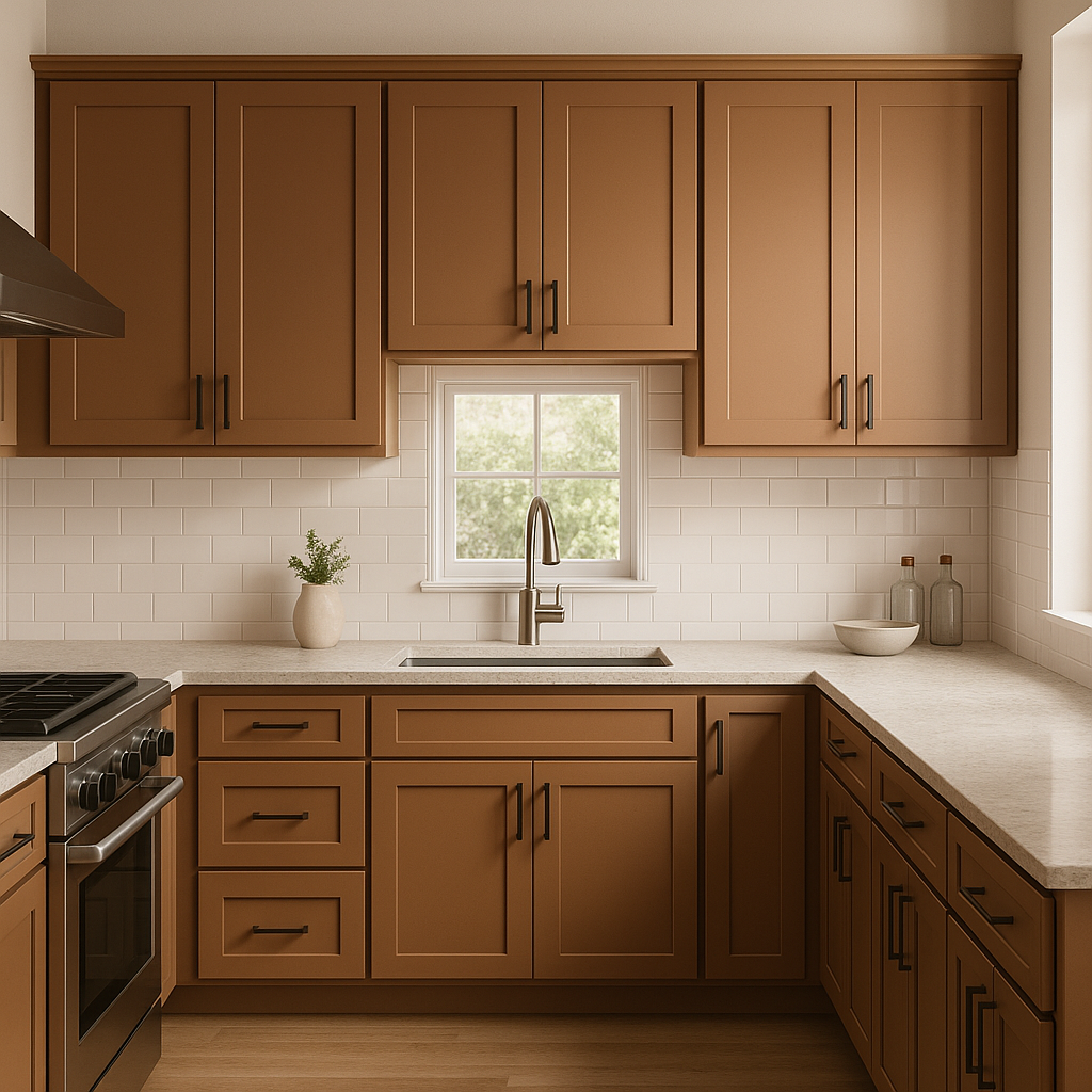 Sherwin-Williams Spiced Cider (SW 7702): A Warm and Inviting Hue for Your Space.