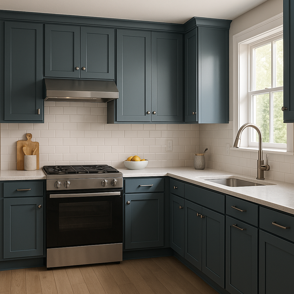 Sherwin-Williams Tempe Star (SW 6229): A Timeless Deep Blue for Modern Elegance.