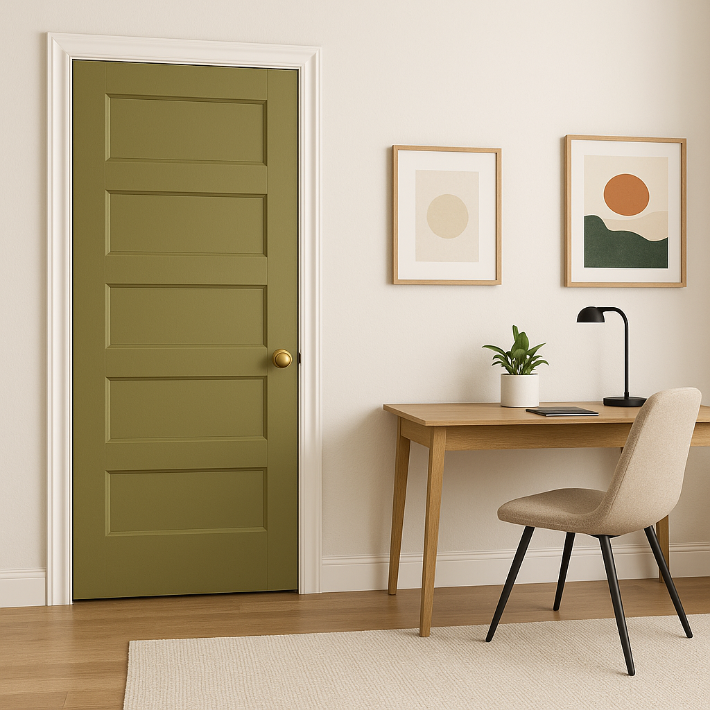 Sherwin-Williams Verdant (SW 6713): A Rich and Grounded Green.