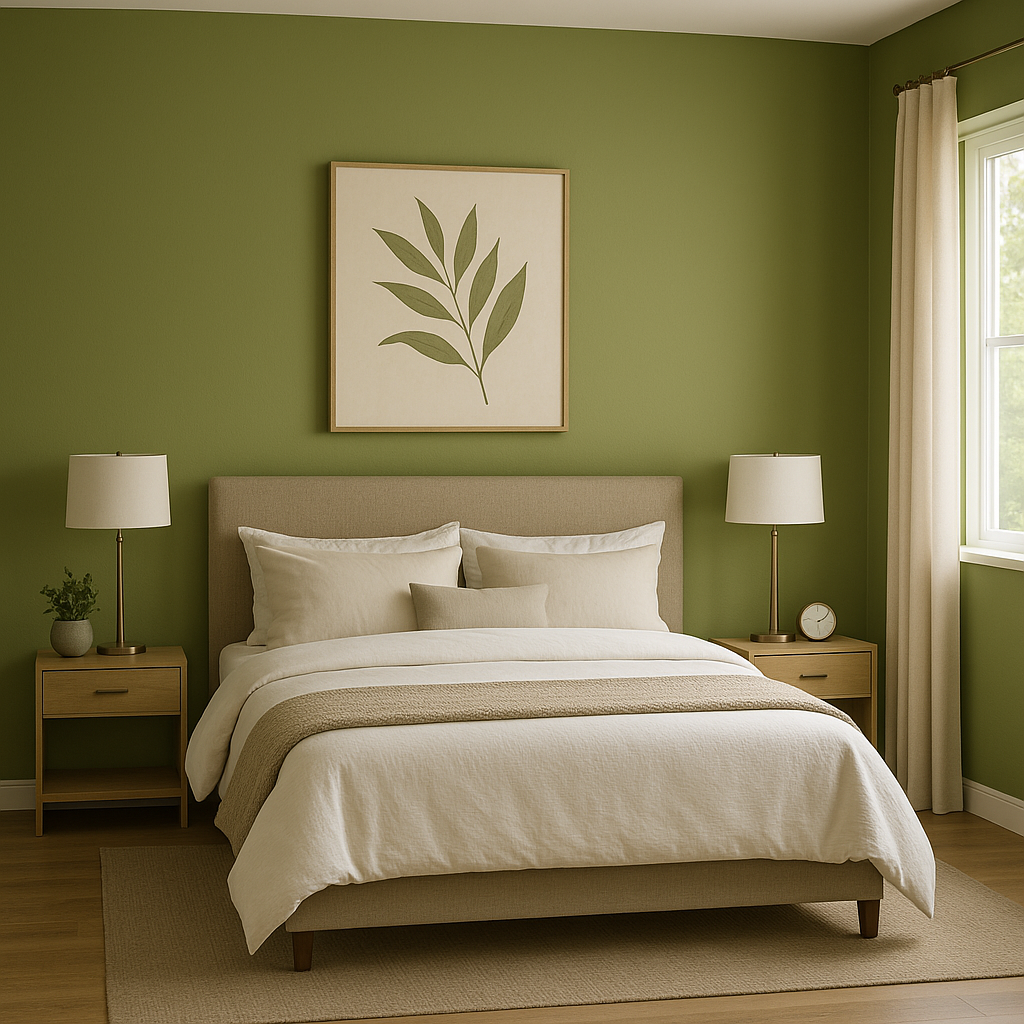 Sherwin-Williams Verdant (SW 6713): A Rich and Grounded Green.