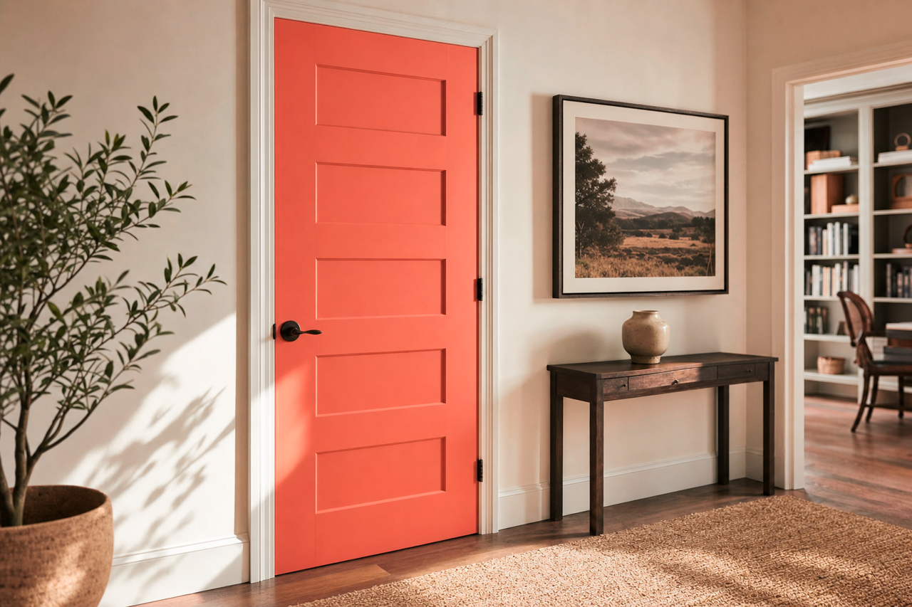 Tucson by Benjamin Moore on interior-doors