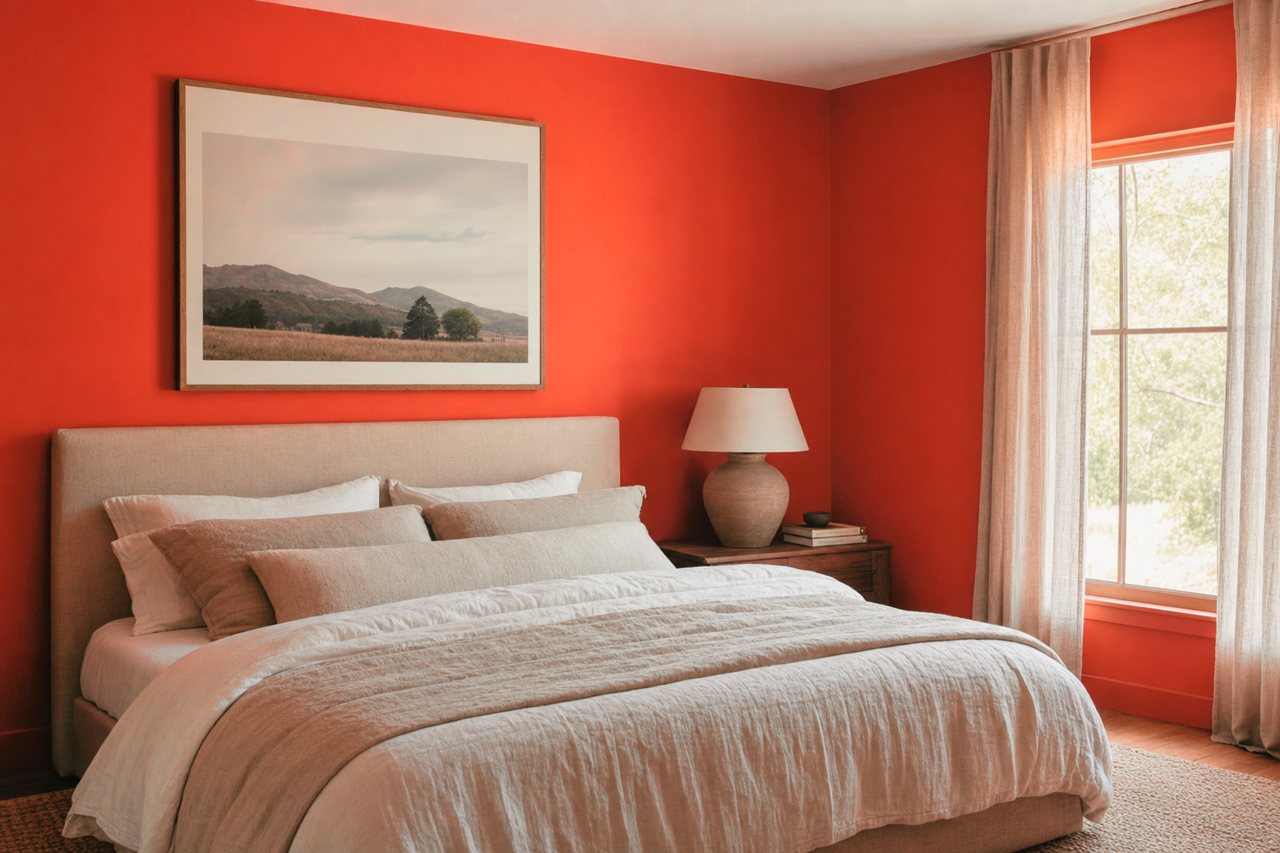 Piñata by Benjamin Moore on interiors