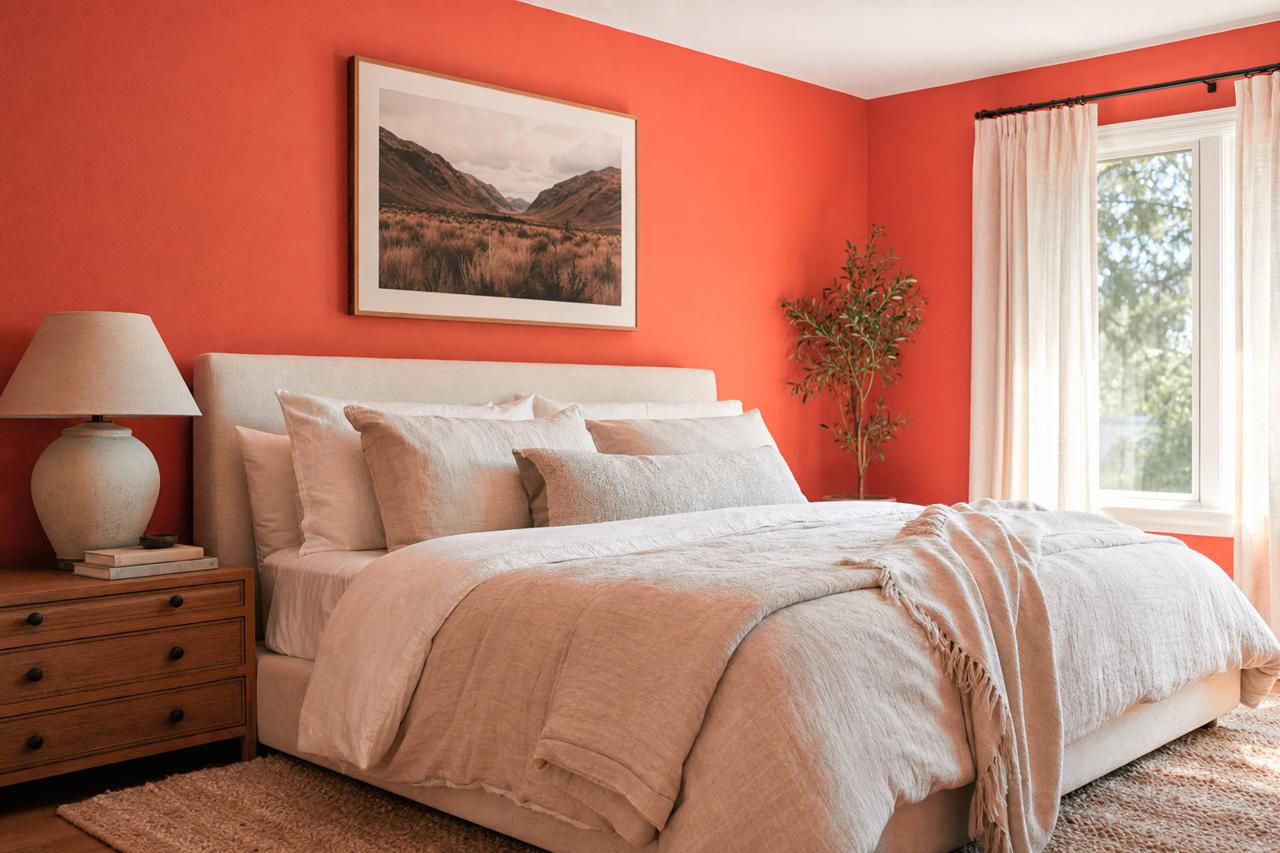 Soft by Benjamin Moore on interiors