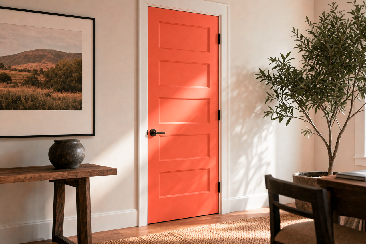 Fresno by Benjamin Moore on interior-doors