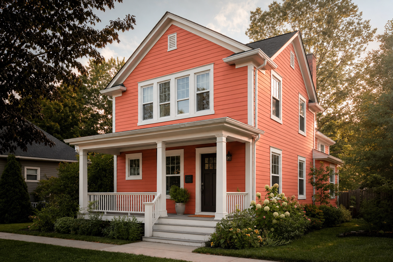 Rich by Benjamin Moore on exterior