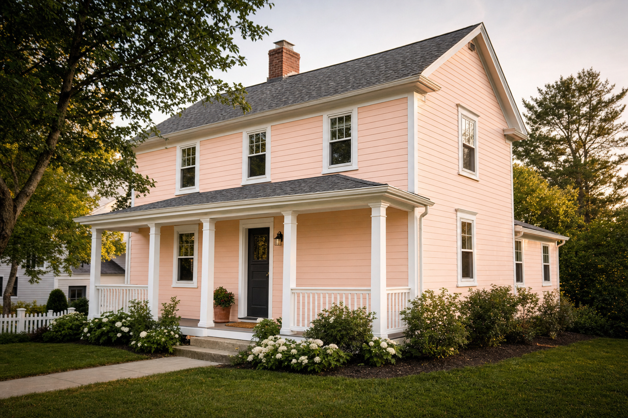 Fruited by Benjamin Moore on exterior