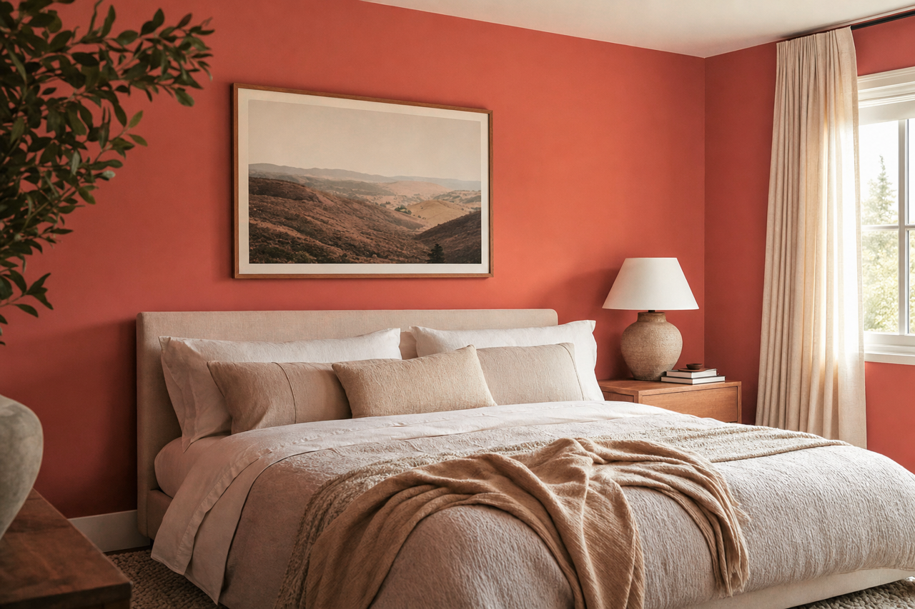 Spiced by Benjamin Moore on interiors