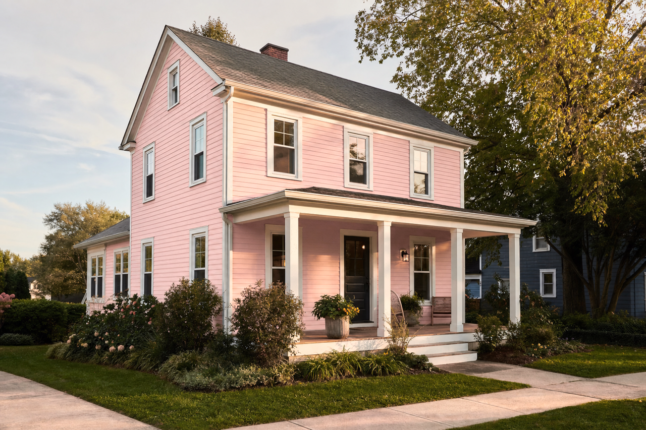 Rosetta by Benjamin Moore on exterior