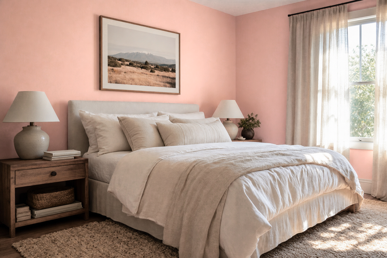 Rosetta by Benjamin Moore on interiors