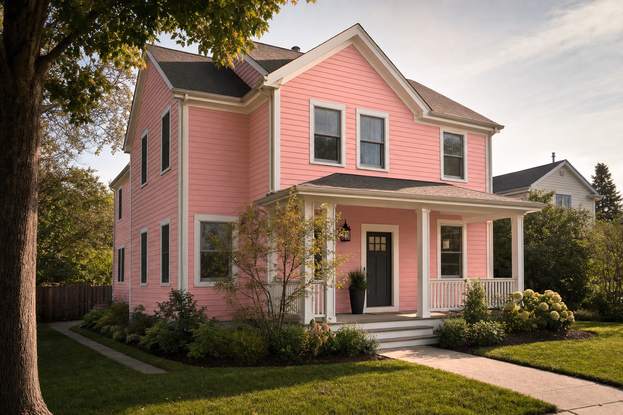 Sharon by Benjamin Moore on exterior