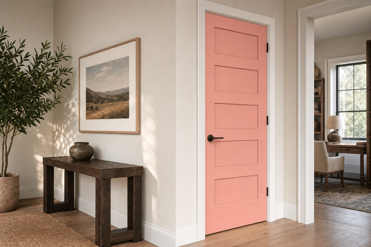 Sharon by Benjamin Moore on interior-doors