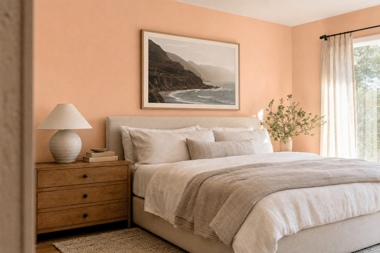 East by Benjamin Moore on interiors