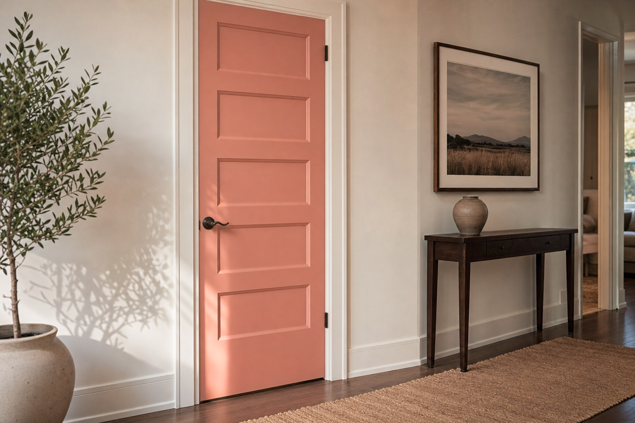 Savannah by Benjamin Moore on interior-doors