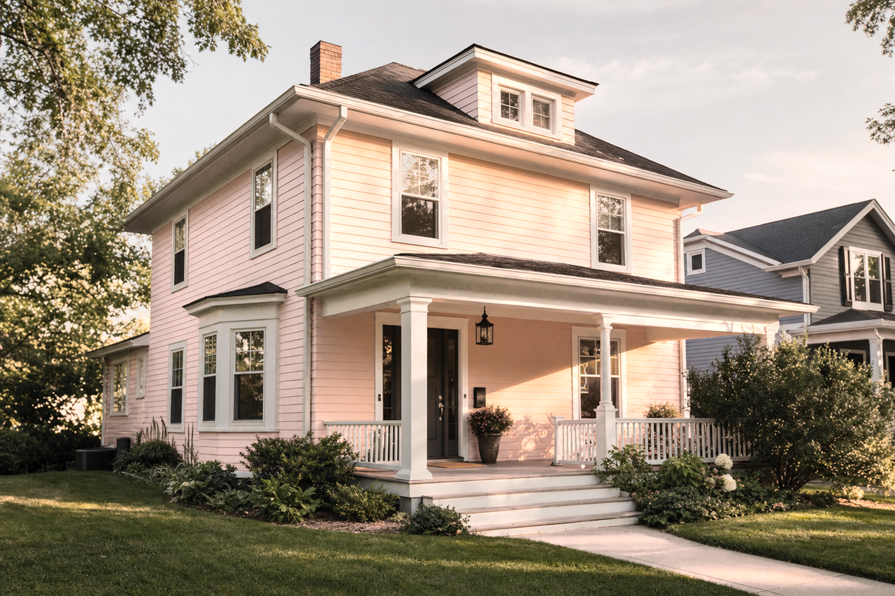 Precocious by Benjamin Moore on exterior