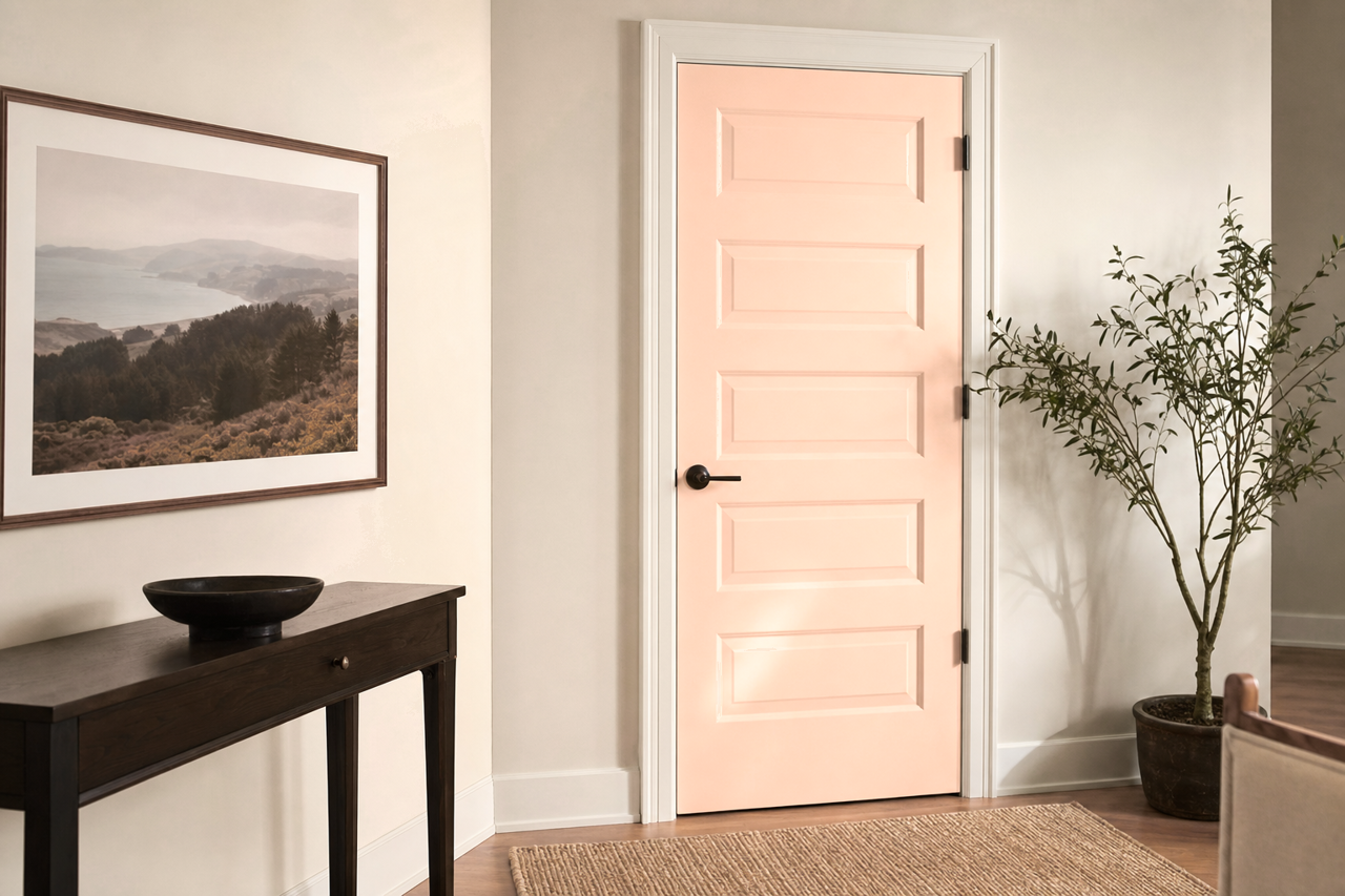 Precocious by Benjamin Moore on interior-doors