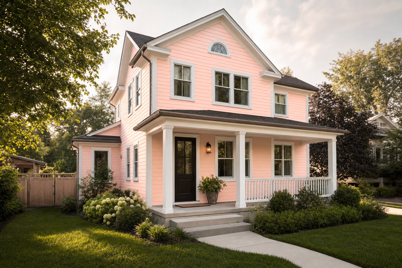 Conch Shell by Benjamin Moore on exterior