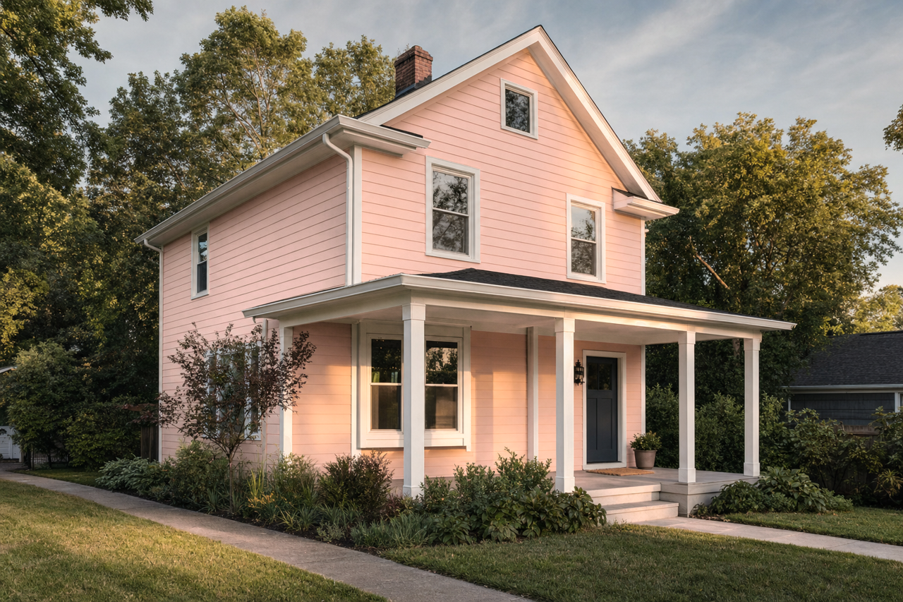 Crazy by Benjamin Moore on exterior