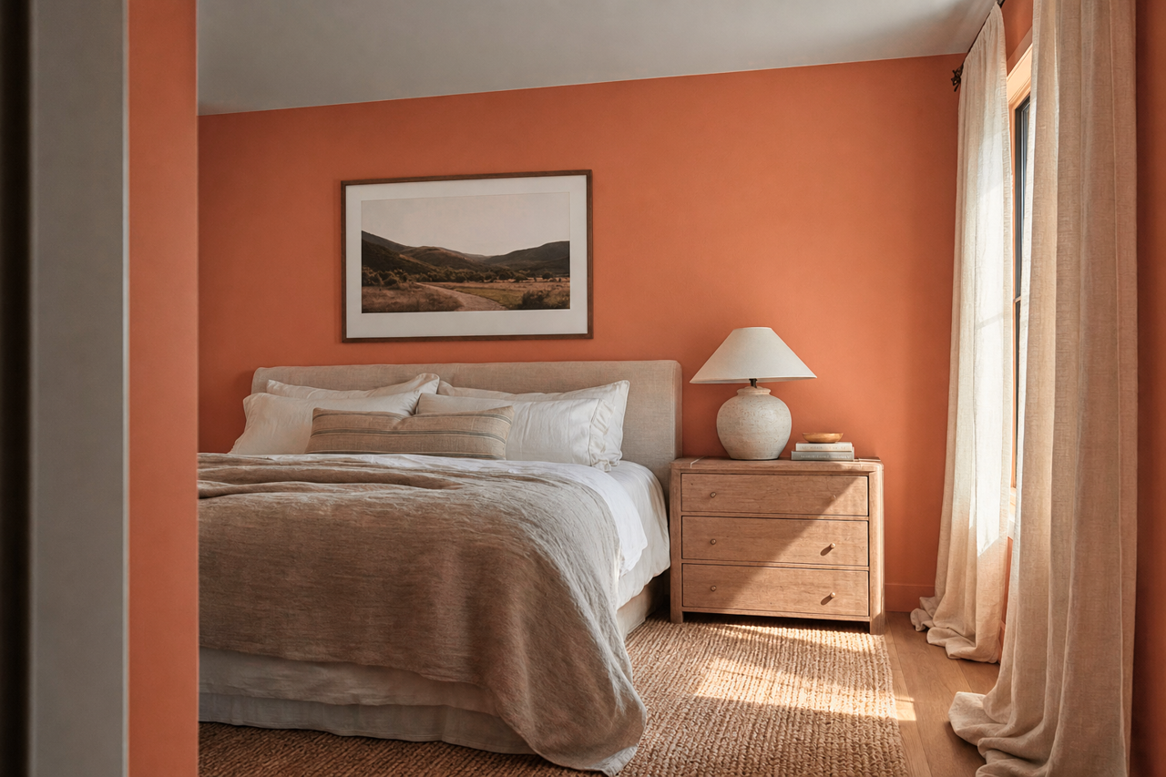 Montana Agate by Benjamin Moore on interiors