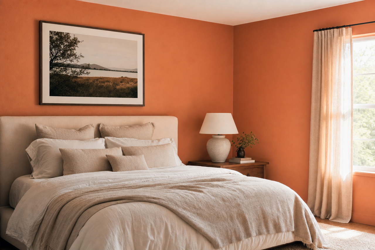Pennies by Benjamin Moore on interiors
