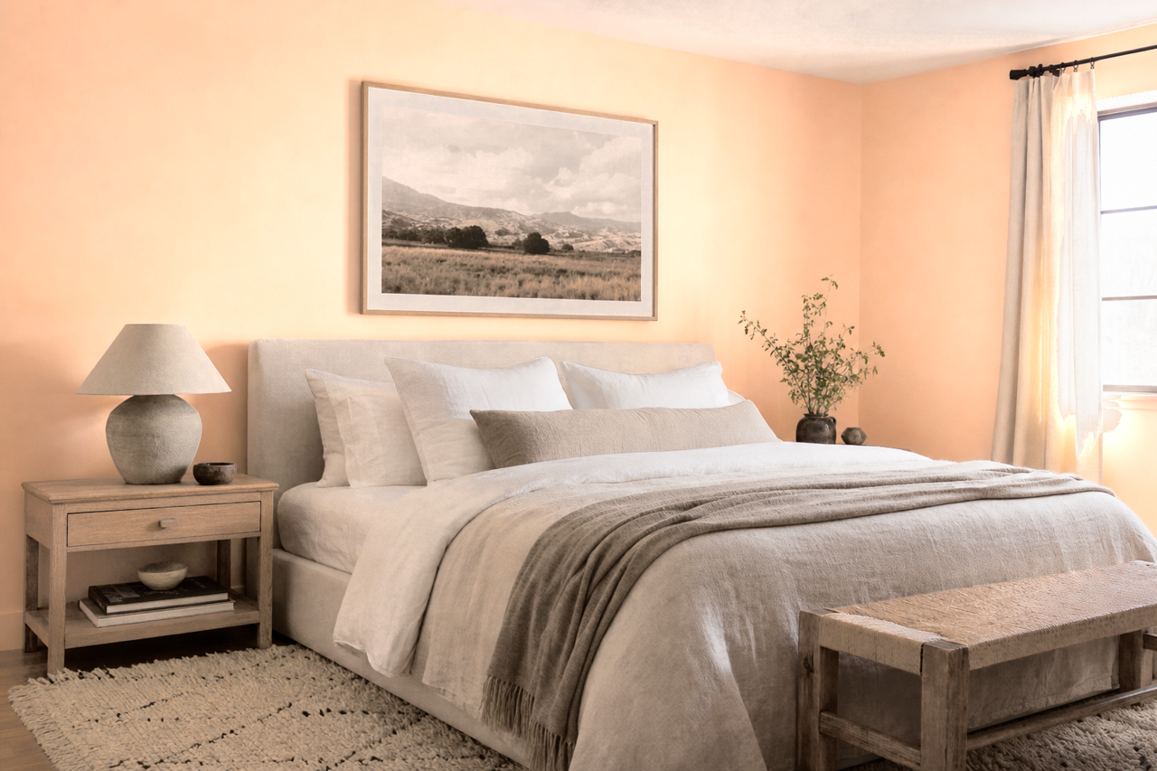 Forever by Benjamin Moore on interiors