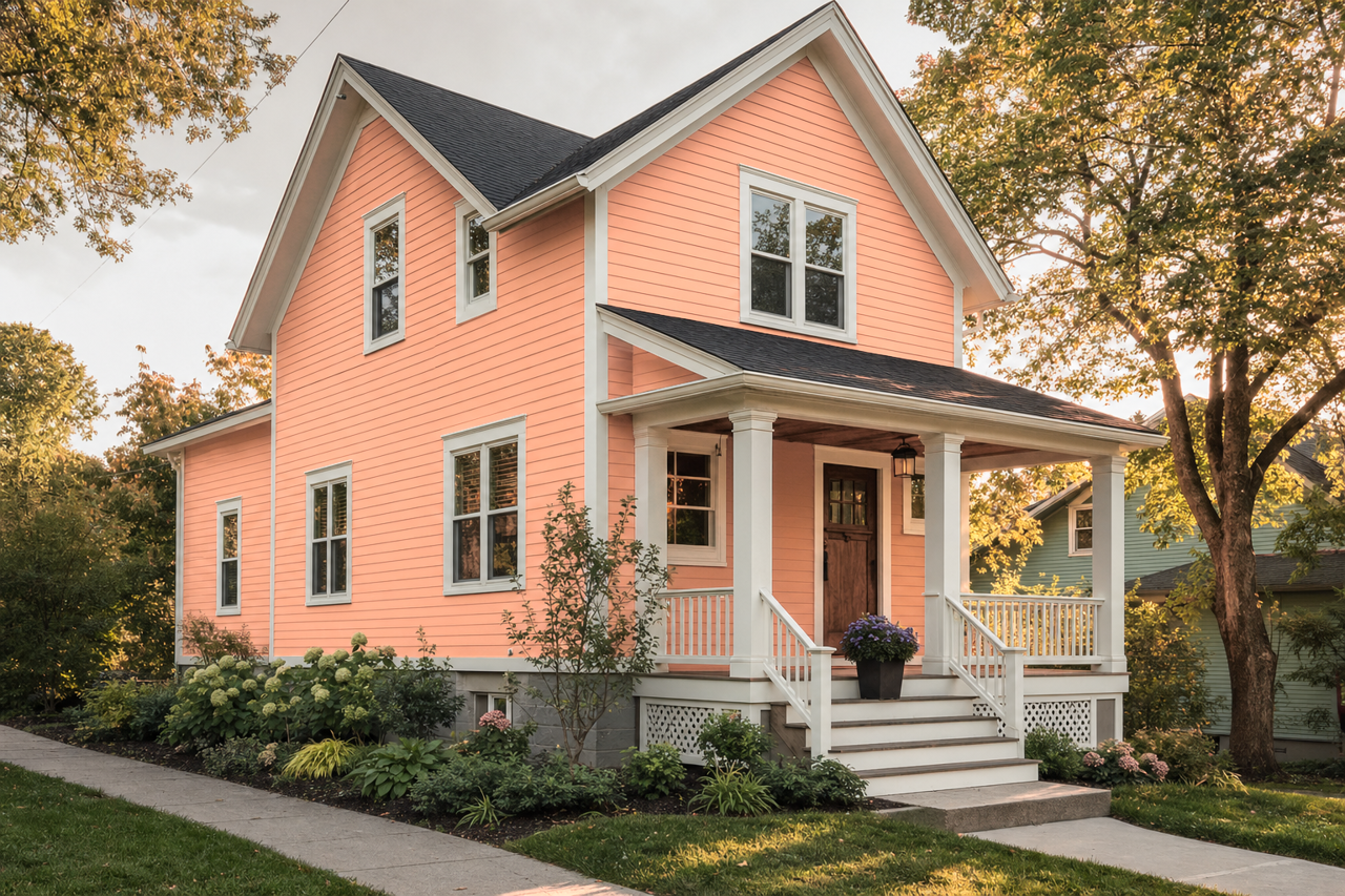 Succulent by Benjamin Moore on exterior